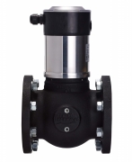 Black Teknigas Powerseat Eco gas valve PE6685FL4110V Flanged 65m